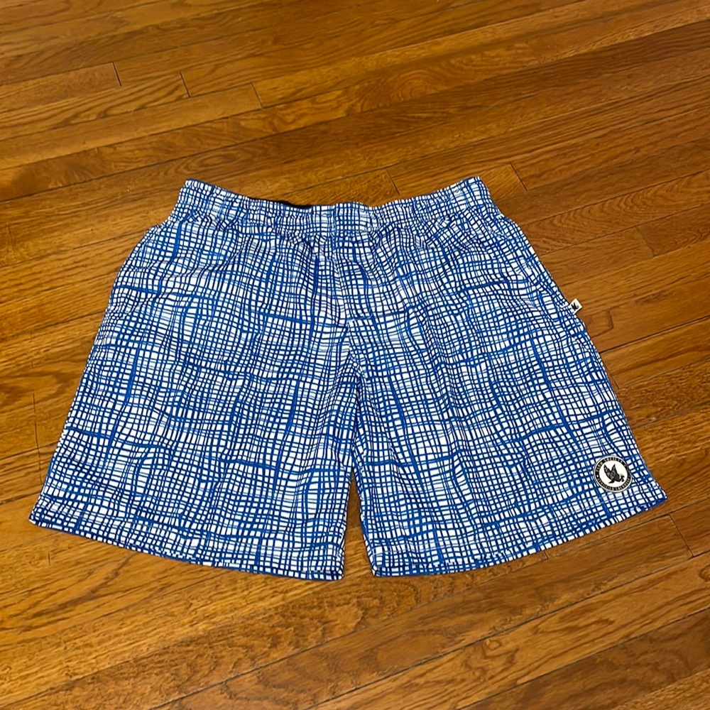 Flow Society Lacrosse Shorts. Royal Blue and White. Size XL. NWOT - Picture 6 of 6